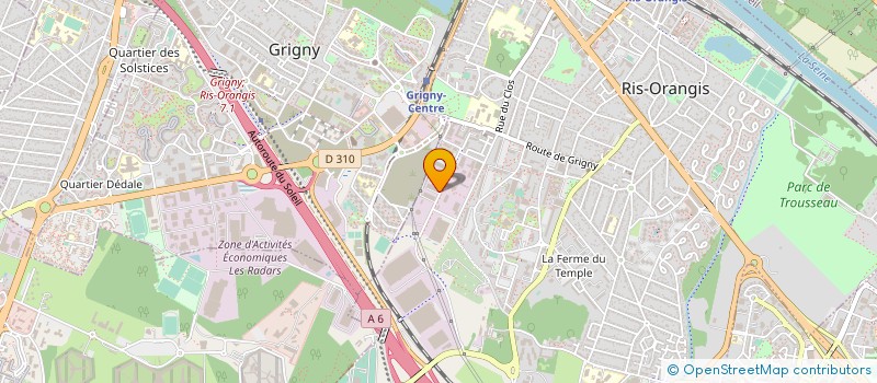 localisation de l'entreprise MENUISERIE MARQUES  RIS-ORANGIS