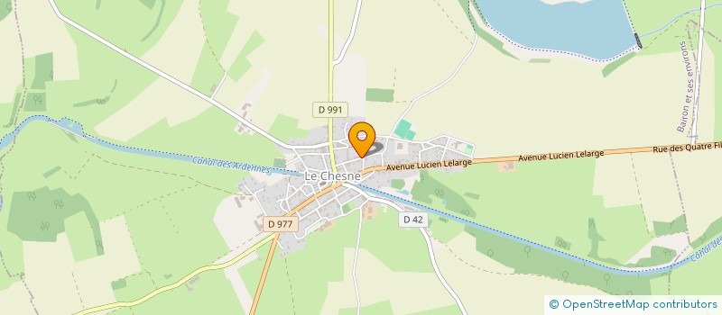 localisation de l'entreprise MENUISERIE MECANIQUE MODERNE VOUZINOIS à BAIRON ET SES ENVIRONS