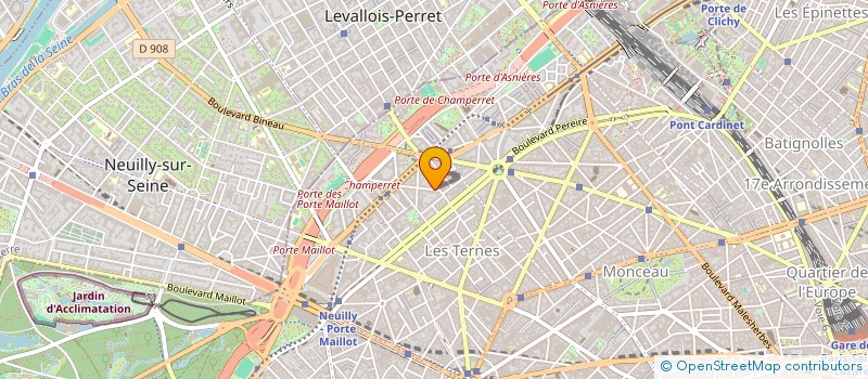 localisation de l'entreprise MENUISERIE MIROITERIE PARISIENNE à PARIS