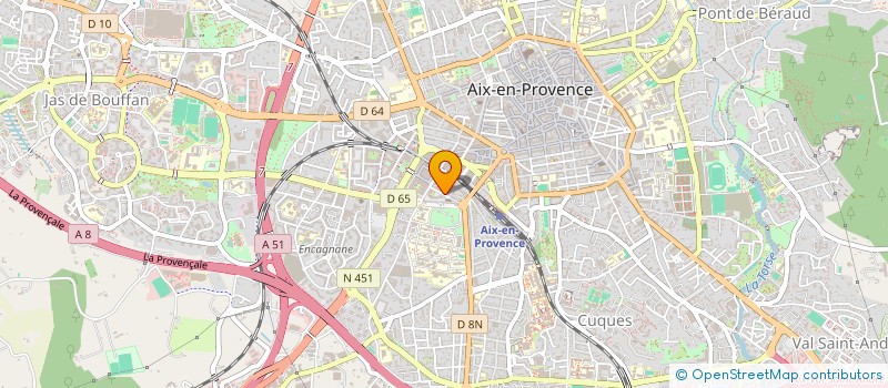 localisation de l'entreprise MENUISERIE MODELE à AIX-EN-PROVENCE