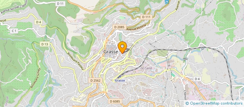 localisation de l'entreprise MENUISERIE MODERNE à GRASSE