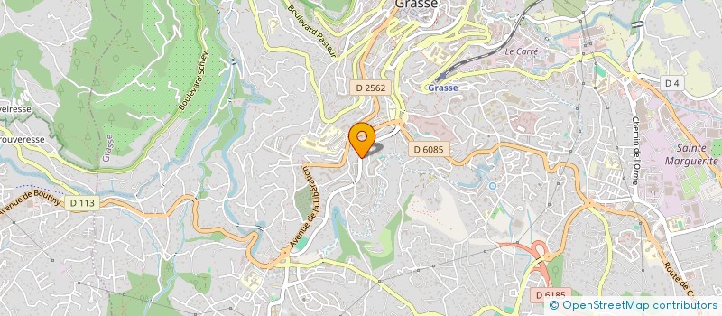 localisation de l'entreprise MENUISERIE MODERNE à GRASSE