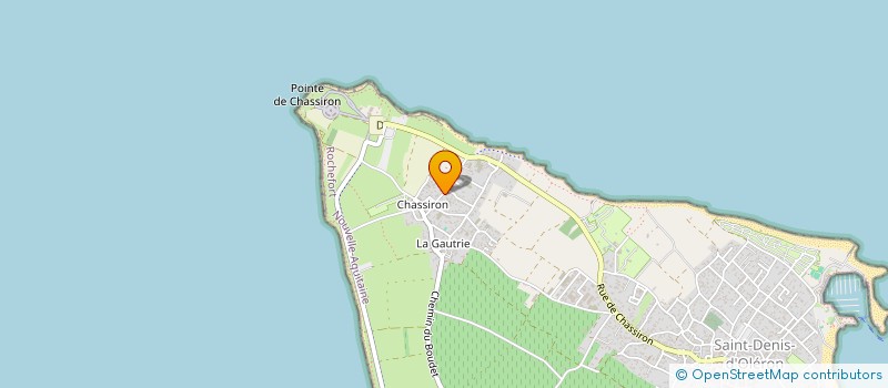 localisation de l'entreprise MENUISERIE MONTEIRO  SAINT-DENIS-D'OLERON