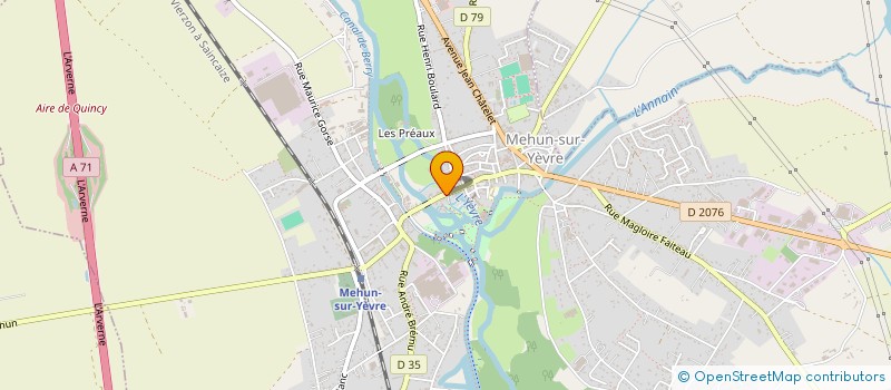 localisation de l'entreprise MENUISERIE MPA  VIGNOUX-SUR-BARANGEON