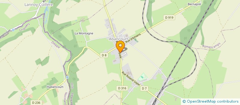 localisation de l'entreprise MENUISERIE NANTIER à BOUVRESSE