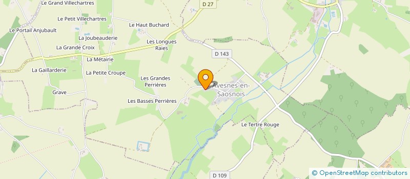localisation de l'entreprise MENUISERIE NICOLAS BESNARD à MAROLLES-LES-BRAULTS