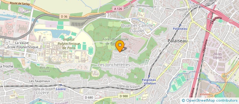 localisation de l'entreprise MENUISERIE NOGRAY à PALAISEAU