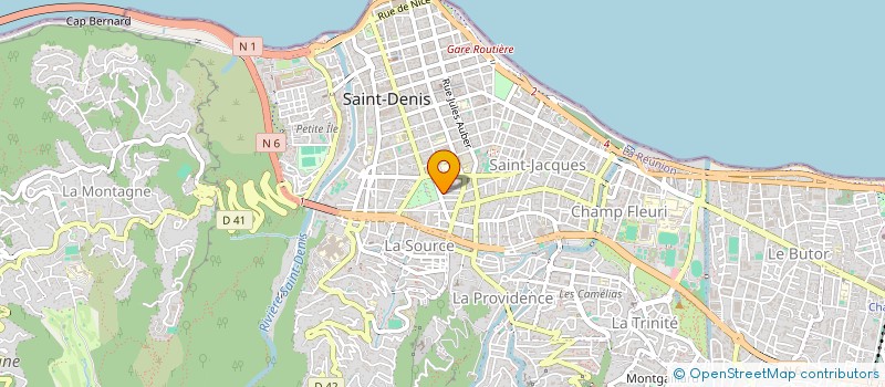 localisation de l'entreprise MENUISERIE NORD EST à SAINT-DENIS