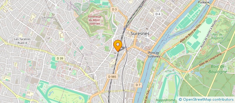 localisation de l'entreprise MENUISERIE NOUVELLE D AGENCEMENT à SURESNES