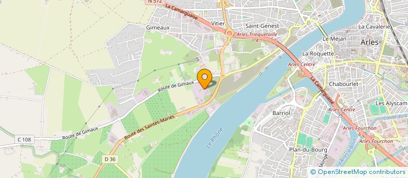 localisation de l'entreprise MENUISERIE NOYER  ARLES