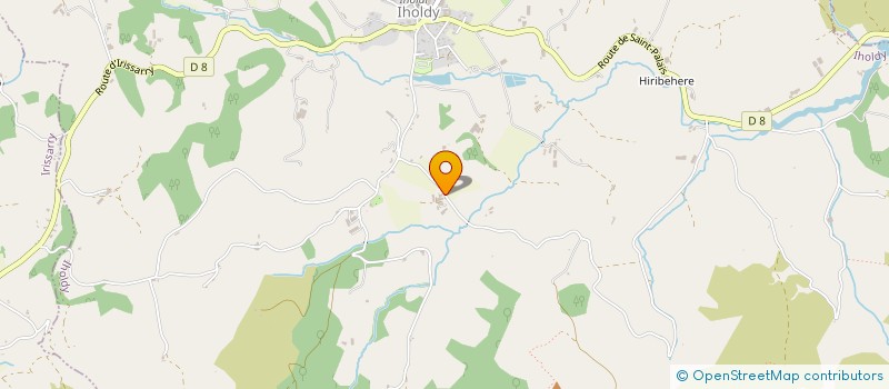 localisation de l'entreprise MENUISERIE OYH à IHOLDY