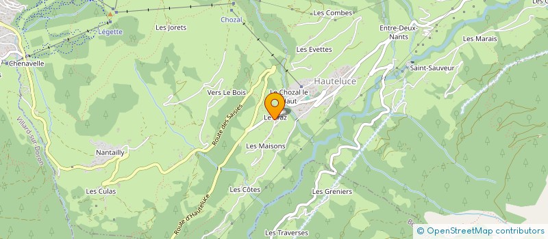 localisation de l'entreprise MENUISERIE PALLUEL  HAUTELUCE