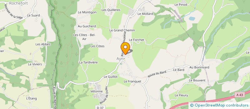 localisation de l'entreprise MENUISERIE PICARD FRED  AYN