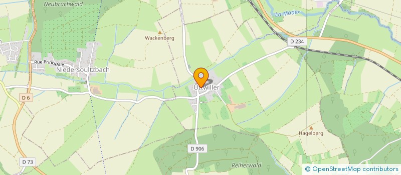 localisation de l'entreprise MENUISERIE PIERRE SEENE  UTTWILLER