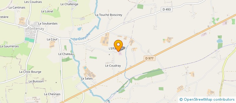 localisation de l'entreprise MENUISERIE PINSON à ROMAGNY FONTENAY
