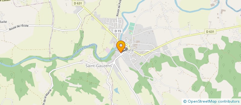 localisation de l'entreprise MENUISERIE PONTIER FRERES à BRIATEXTE