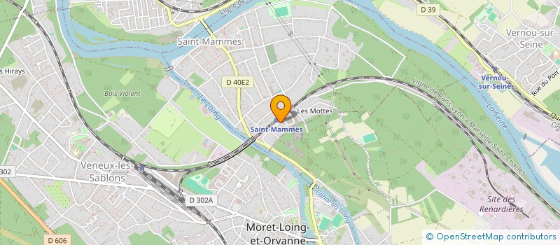 localisation de l'entreprise MENUISERIE PRO à SAINT-MAMMES