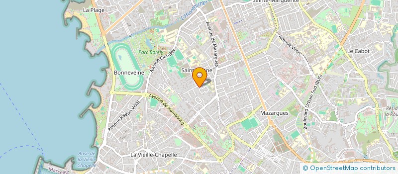 localisation de l'entreprise MENUISERIE PROVENCALE FERMETURE SUD-EST à MARSEILLE