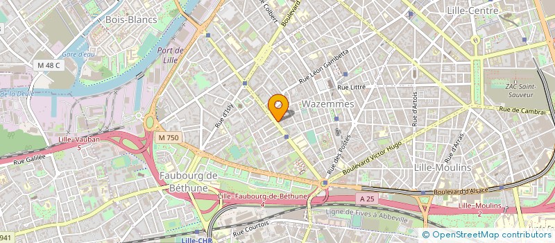 localisation de l'entreprise MENUISERIE PSE à LILLE