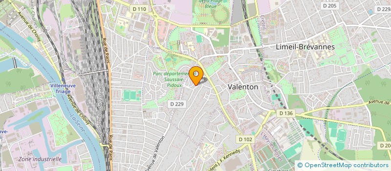 localisation de l'entreprise MENUISERIE PVC REGUENGO K à VALENTON