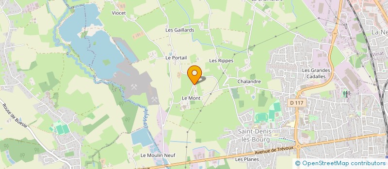 localisation de l'entreprise MENUISERIE RAFFIN ROUGE  SAINT-DENIS-LES-BOURG