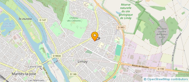 localisation de l'entreprise MENUISERIE RENOVATION AGENCEMENT à LIMAY