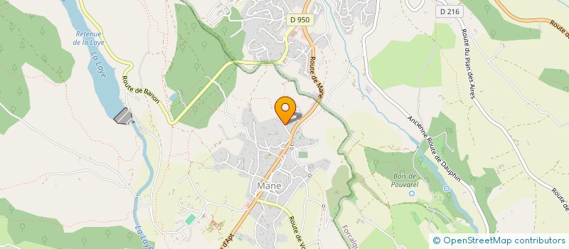 localisation de l'entreprise MENUISERIE ROLLAND  MANE