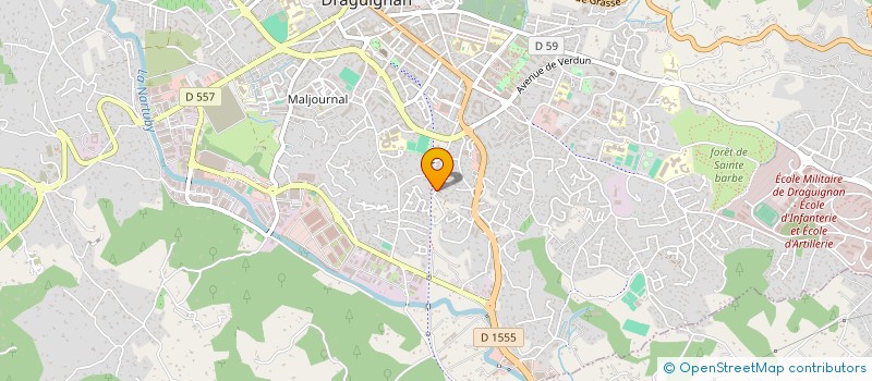 localisation de l'entreprise MENUISERIE-RS  DRAGUIGNAN