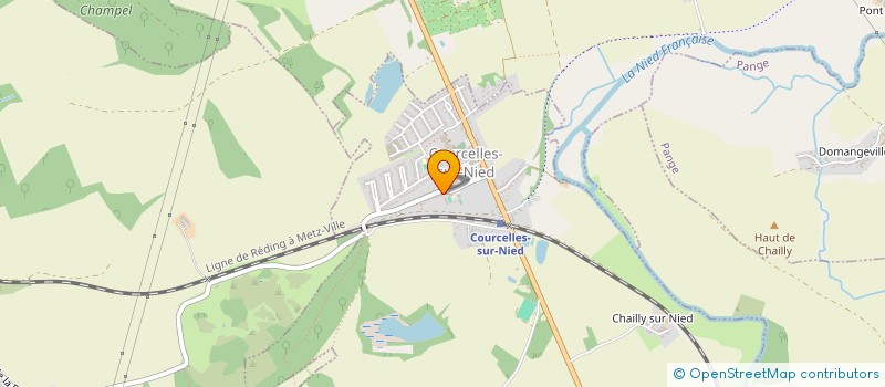 localisation de l'entreprise MENUISERIE SCHLOUPT SE  COURCELLES-SUR-NIED