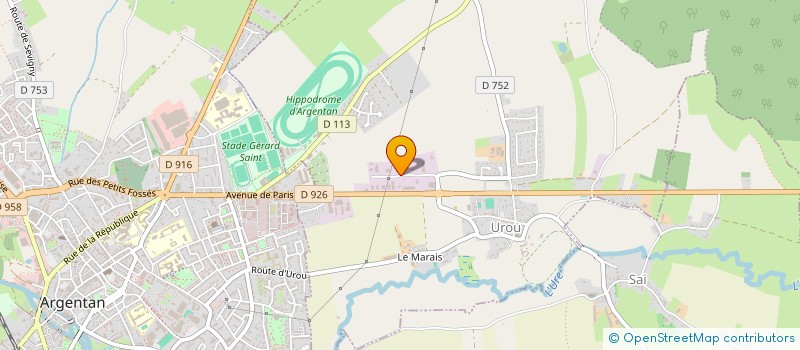 localisation de l'entreprise MENUISERIE SCHOMANN à GOUFFERN EN AUGE