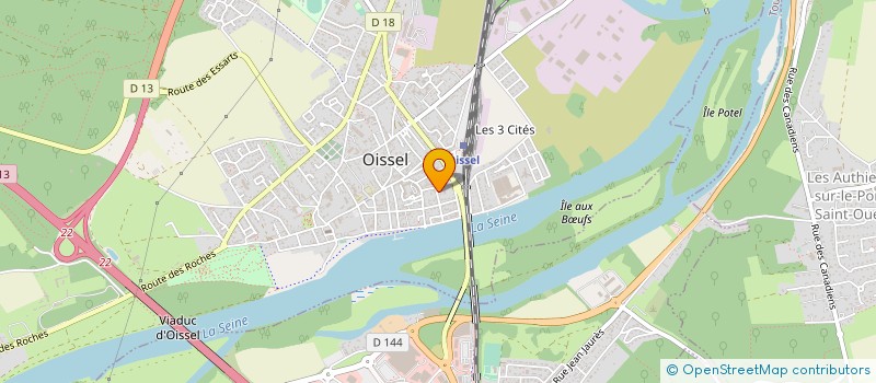 localisation de l'entreprise MENUISERIE SEIGNEURY à OISSEL