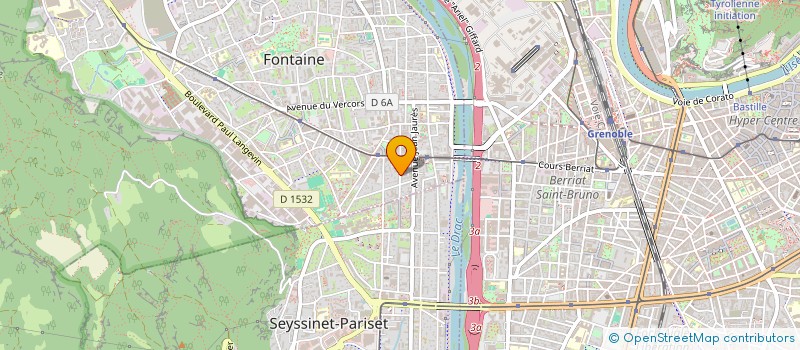 localisation de l'entreprise MENUISERIE SENSIER  FONTAINE