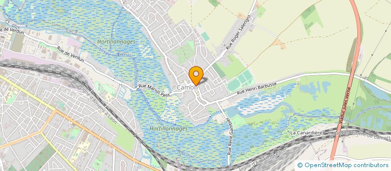 localisation de l'entreprise MENUISERIE SERGENT  GLISY