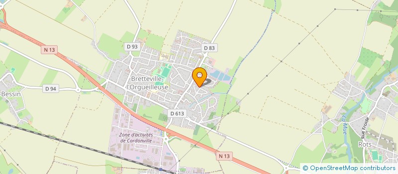 localisation de l'entreprise MENUISERIE SERRURERIE NORMANDE à THUE ET MUE