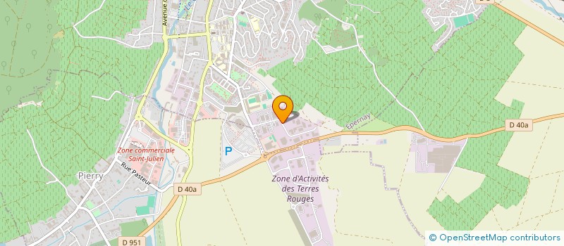 localisation de l'entreprise MENUISERIE SOMAFER à EPERNAY