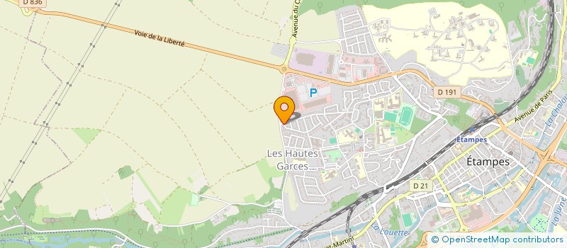 localisation de l'entreprise MENUISERIE SOUSA à ETAMPES