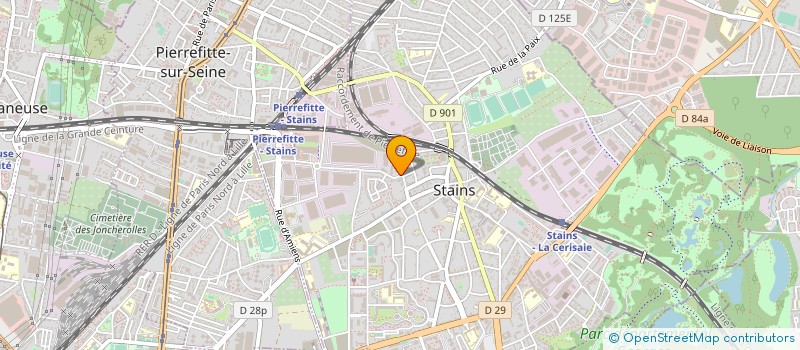 localisation de l'entreprise MENUISERIE STANOISE à STAINS