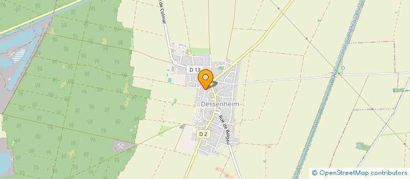 localisation de l'entreprise MENUISERIE STOELTZLEN SARL  DESSENHEIM