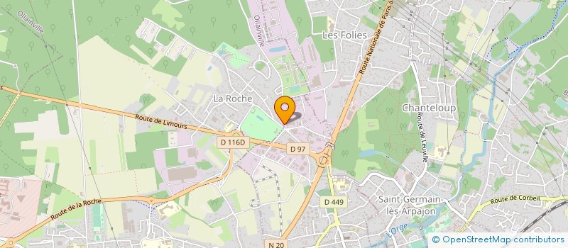 localisation de l'entreprise MENUISERIE TAQUET à ARPAJON