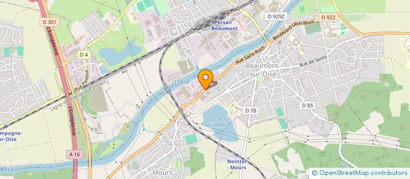 localisation de l'entreprise MENUISERIE TECKBOIS  GISORS