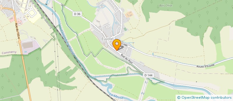 localisation de l'entreprise MENUISERIE THOMASSIN à VIGNOT