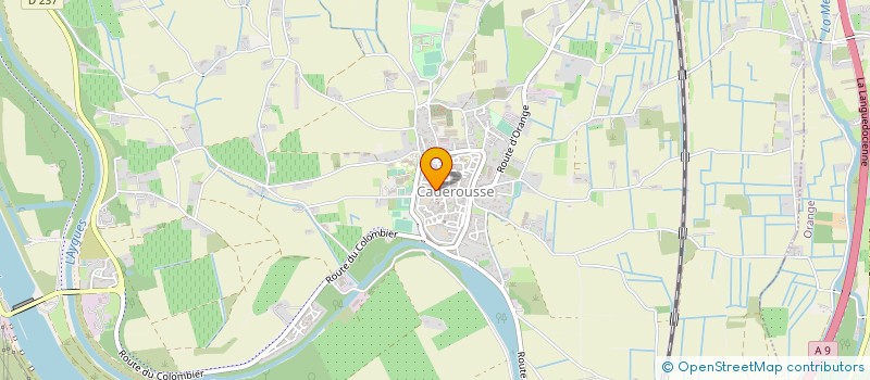 localisation de l'entreprise MENUISERIE TIBERGHIEN à CADEROUSSE