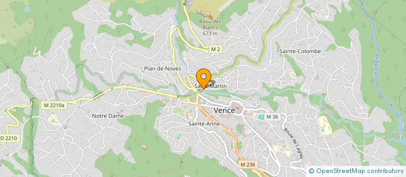 localisation de l'entreprise MENUISERIE TISSIDRE à VENCE