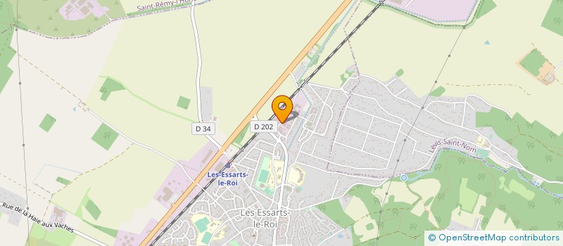 localisation de l'entreprise MENUISERIE TOUT AGENCEMENT à LES ESSARTS-LE-ROI