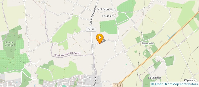 localisation de l'entreprise MENUISERIE TRADITIONNELLE FAUCHEUX  CORZE