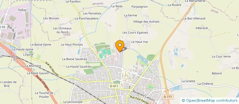localisation de l'entreprise MENUISERIE VITRERIE GAILLARD à ESSE