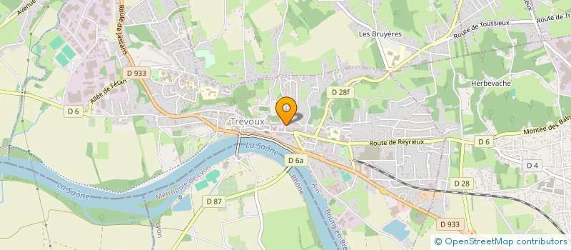 localisation de l'entreprise MENUISERIE VITRERIE SERRURERIE à SAINTE-EUPHEMIE