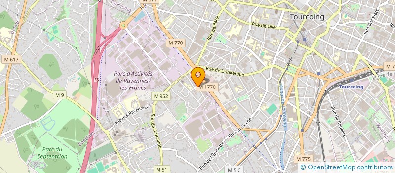 localisation de l'entreprise MENUISERIE VOLETS ROULANTS à MOUVAUX