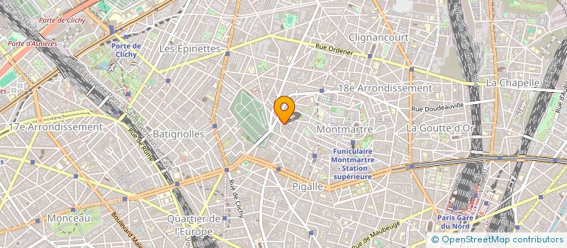 localisation de l'entreprise MENUISERIE WITO à PARIS