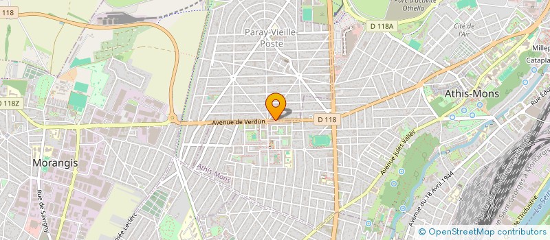 localisation de l'entreprise MENUISERIE ZORKO à PARAY-VIEILLE-POSTE